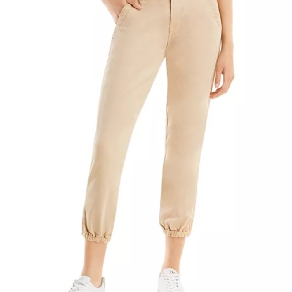 PAIGE Mayslie jogger in vintage white oak Beige tan size 27